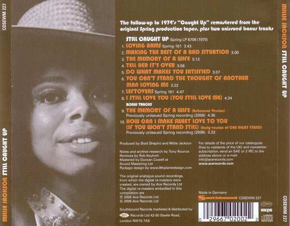 Millie Jackson : Still Caught Up (CD, Album, RE, RM, Exp)