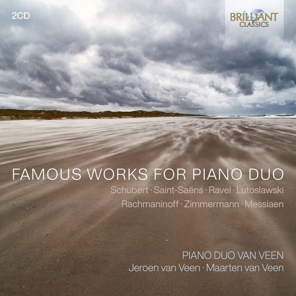 Piano Duo Sandra & Jeroen Van Veen : Famous Works For Piano Duo (2xCD, Album)