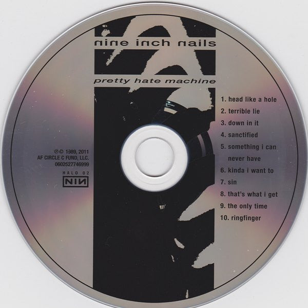 Nine Inch Nails : Pretty Hate Machine (CD, Album, RE)