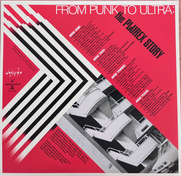 Various : From Punk To Ultra: The Plurex Story (2xLP, Comp)