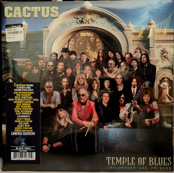 Cactus (3) : Temple Of Blues: Influences And Friends (2xLP, Album, Ltd, Gat)