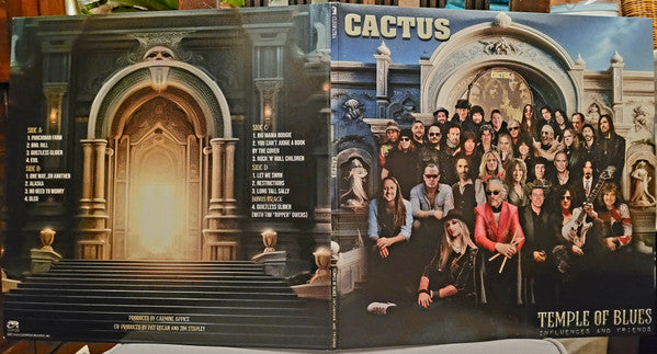 Cactus (3) : Temple Of Blues: Influences And Friends (2xLP, Album, Ltd, Gat)