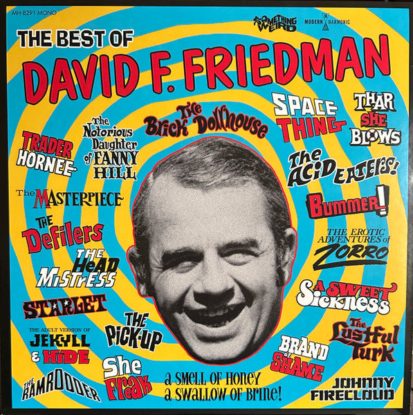 David F. Friedman : The Best Of David F. Friedman (LP, Comp, Mono + DVD)