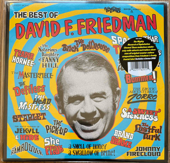 David F. Friedman : The Best Of David F. Friedman (LP, Comp, Mono + DVD)
