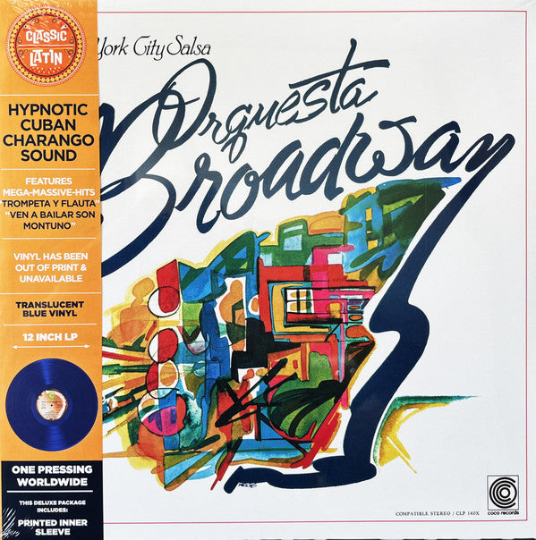 Orquesta Broadway : New York City Salsa (LP, Album, RE,  Tr)