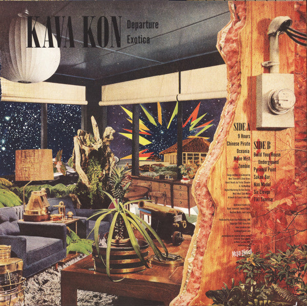 Kava Kon : Departure Exotica (LP, Album, RE, Gre)