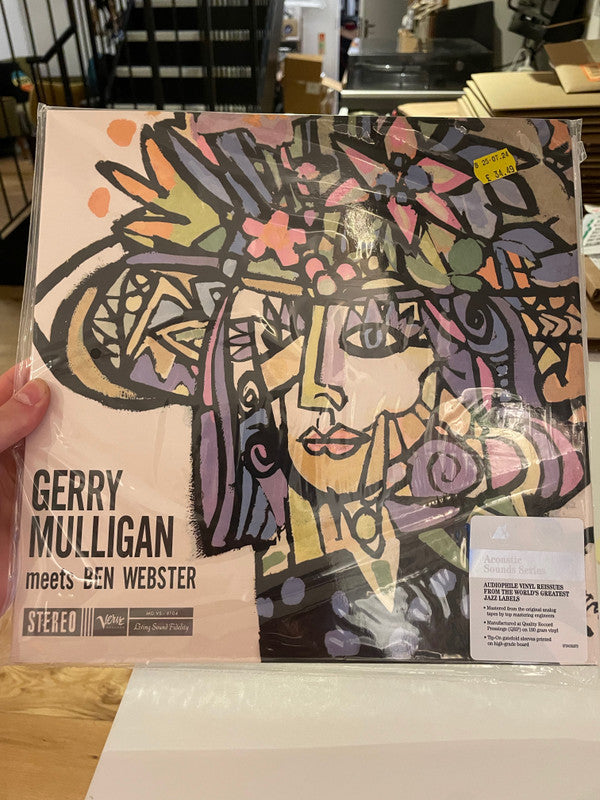 Gerry Mulligan, Ben Webster : Gerry Mulligan Meets Ben Webster (LP, Album, RE, RP, 180)
