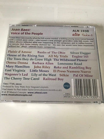 Joan Baez : Voice Of The People (CD, Comp)