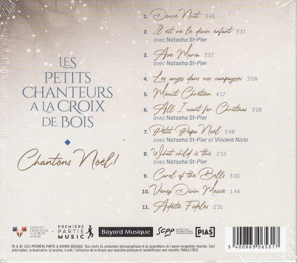 Les Petits Chanteurs A La Croix De Bois : Chantons Noel! (CD, Album)