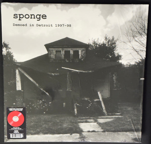 Sponge (3) : Demoed In Detroit 1997-98 (LP, Ltd, Red)