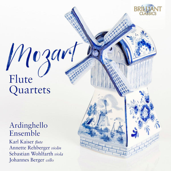 Wolfgang Amadeus Mozart - Ardinghello Ensemble, Karl Kaiser, Annette Rehberger, Sebastian Wohlfarth, Johannes Berger (2) : Flute Quartets (CD, Album)