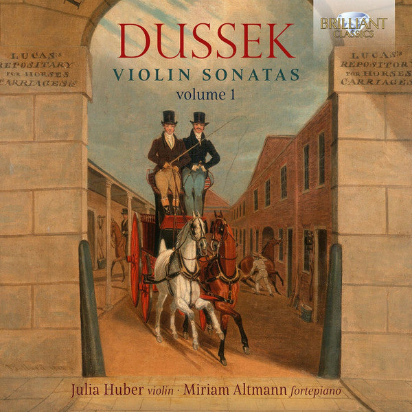 Jan Ladislav Dusík - Julia Huber, Miriam Altmann : Violin Sonatas Volume 1 (CD, Album)