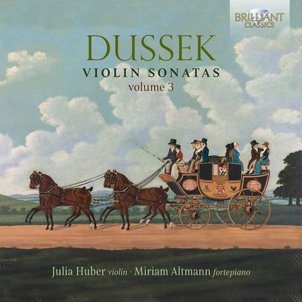 Jan Ladislav Dusík - Julia Huber, Miriam Altmann : Violin Sonatas Volume 3 (CD, Album)
