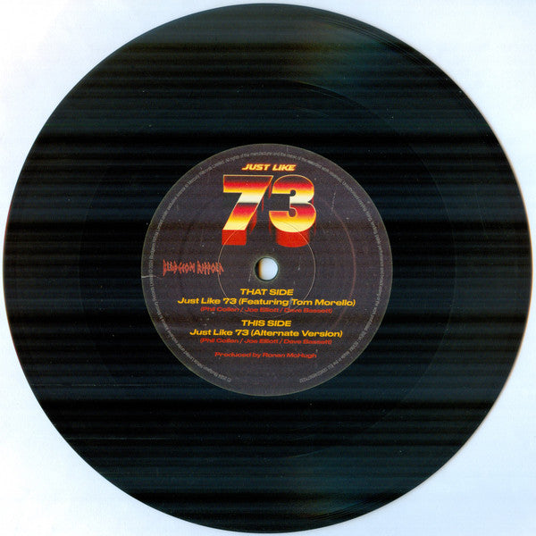Def Leppard : Just Like 73 (7", Single)
