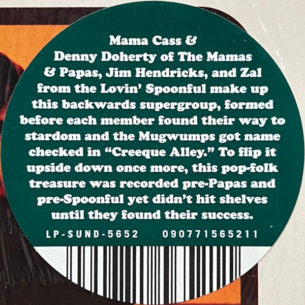 The Mugwumps (3) : The Mugwumps (LP, Album, RE)