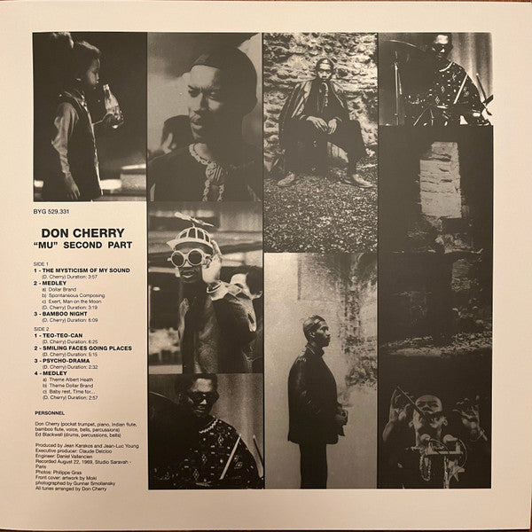 Don Cherry : "Mu" Second Part (LP, Album, Ltd, RE, 180)