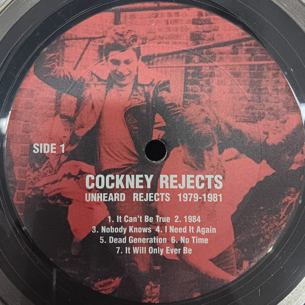 Cockney Rejects : Unheard Rejects (LP, RE, Cle)