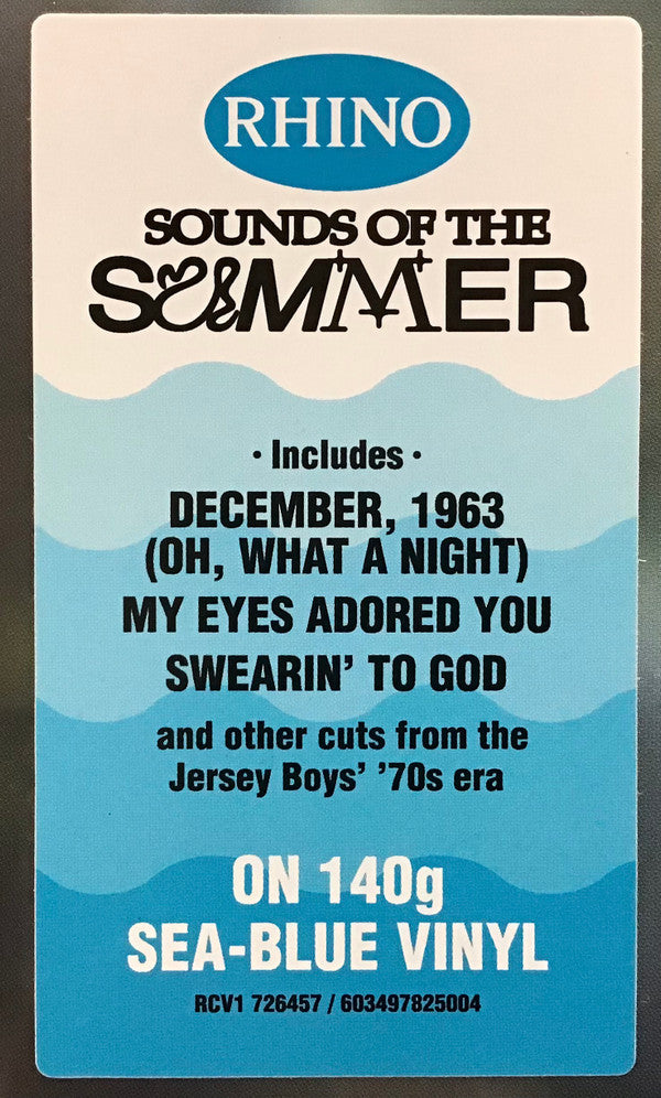 The Four Seasons : Greatest '70s Hits (LP, Comp, Ltd, Blu)