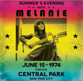 Melanie (2) : Summer's Evening With Melanie: Central Park 1974 (2xLP, Album, RE, Pin)