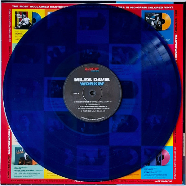 Miles Davis : Workin' (LP, Album, RE, Blu)