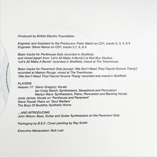 Heaven 17 : Penthouse And Pavement (2xCD, Album, Dlx, RE)