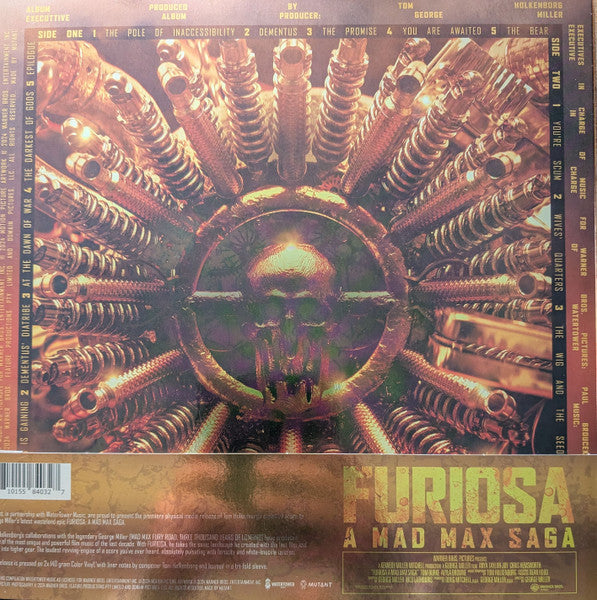 Tom Holkenborg : Furiosa: A Mad Max Saga (2xLP, Album, Ora)