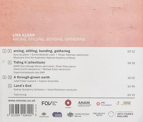Lisa Illean : Arcing, Stilling, Blending, Gathering (CD, Album)