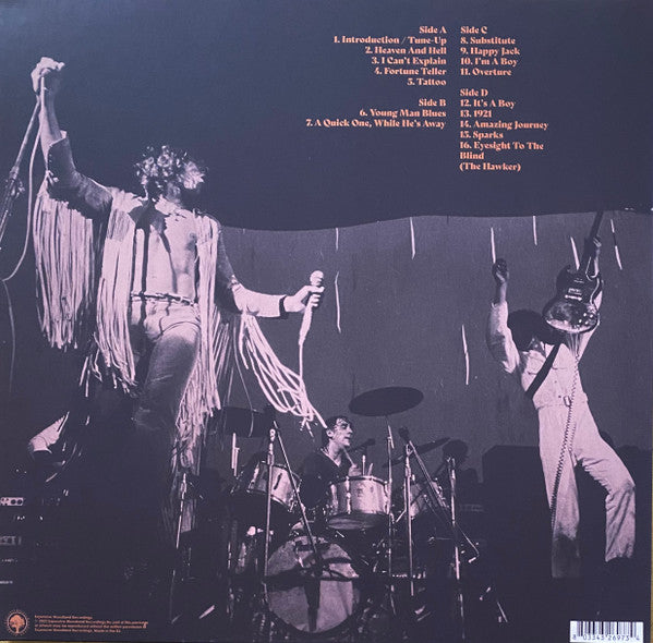 The Who : Amsterdam 1969 Volume One (2xLP, Unofficial)