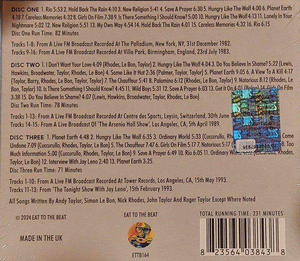 Duran Duran : Transmission Impossible (Classic Broadcast Recordings) (3xCD, Unofficial)