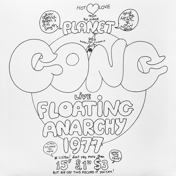 Planet Gong (2) : Live Floating Anarchy 1977 (LP, Album, RE)
