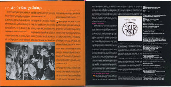 The Sun Ra Arkestra : Strange Strings [Expanded Edition] (2xLP, Mono, RM)