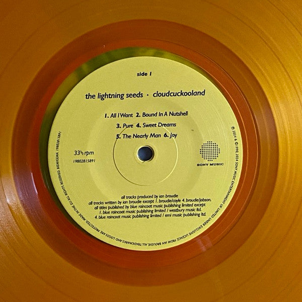 Lightning Seeds : Cloudcuckooland  (LP, Album, Ltd, RE, RM, Yel)
