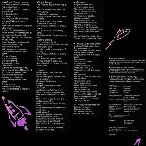 Lightning Seeds : Sense (LP, Album, Ltd, RE, RM, Blu)