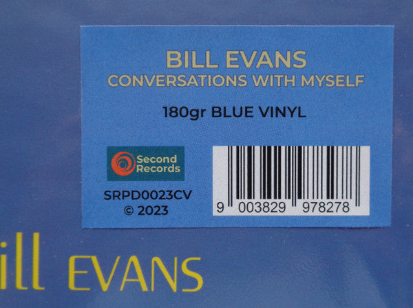 Bill Evans : Conversations With Myself (LP, Album, RE, Blu)