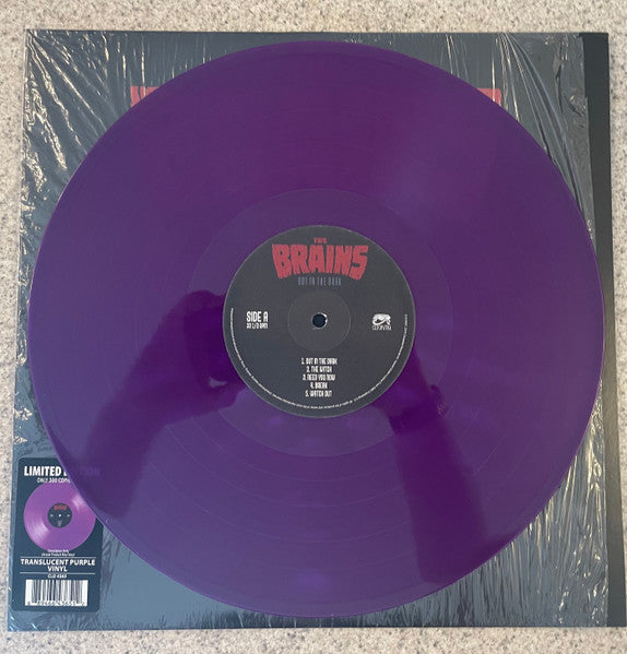 The Brains (2) : Out In The Dark (LP, Album, Ltd, RE, Tra)