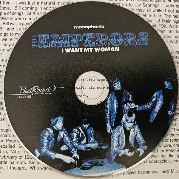 The Emperors (3) : I Want My Woman (CD, Comp)
