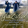 Alexander Glazunov - Duo Datteri Lencioni : Music For Piano 4-hands And 2 Pianos (2xCD, Album)