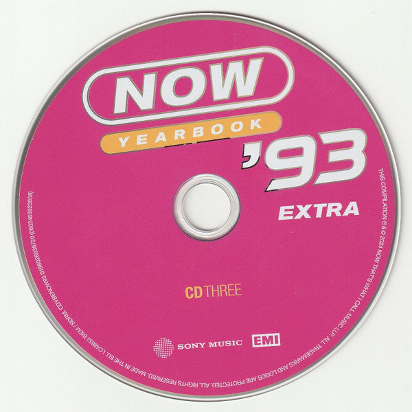 Various : Now Yearbook Extra '93 (57 More Essential Hits From 1993) (3xCD, Comp)
