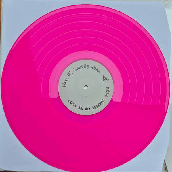 Millie Manders & The Shutup : Wake Up, Shut Up, Work (LP, Album, Pin)