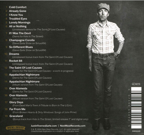 Justin Townes Earle : All In: Unreleased And Rarities (The New West Years) (CD, Album)