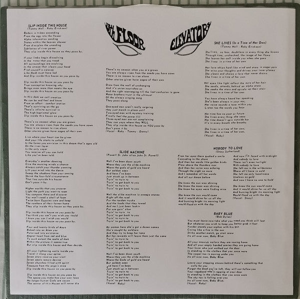 13th Floor Elevators : Easter Everywhere  (LP, Album, RE, RM, Hal)