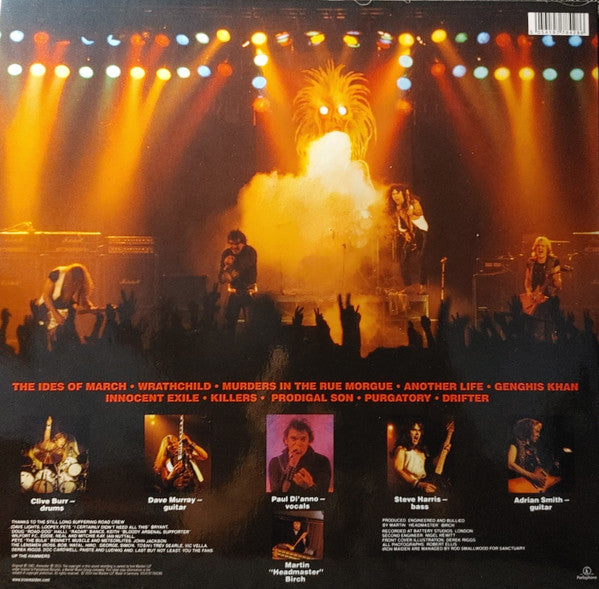 Iron Maiden : Killers (LP, Album, RE, RM, 180)