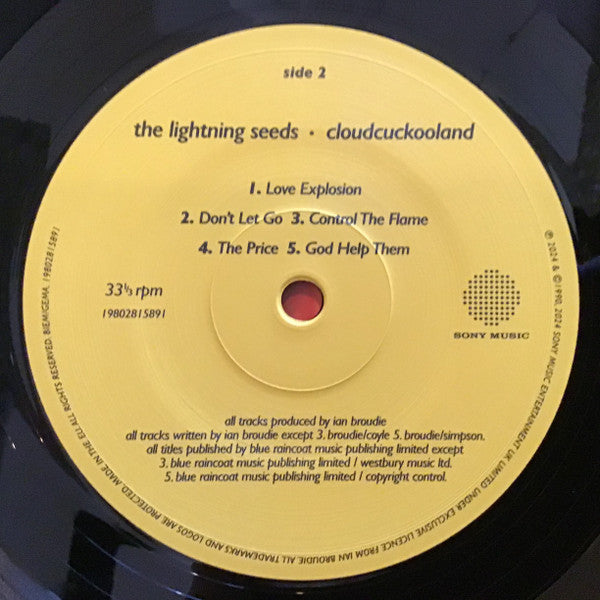 Lightning Seeds : Cloudcuckooland  (LP, Album, RE, RM)