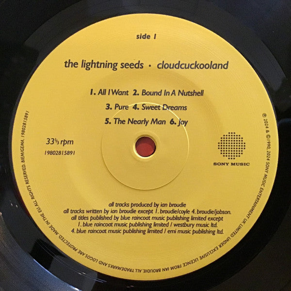 Lightning Seeds : Cloudcuckooland  (LP, Album, RE, RM)