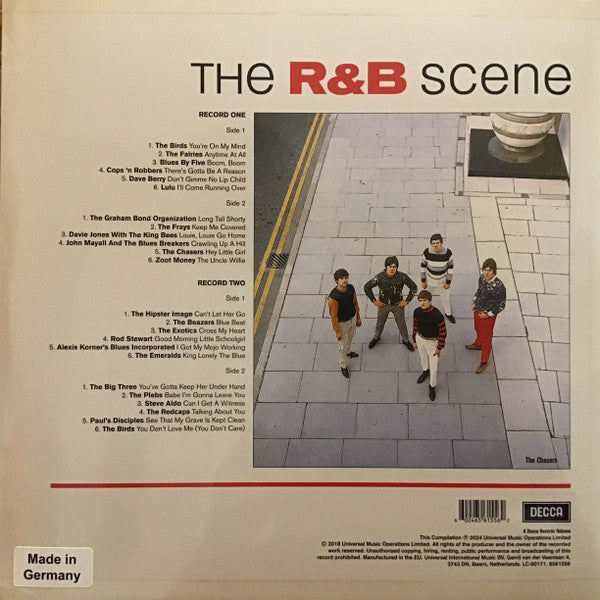 Various : The R&B Scene (2xLP, Comp, RE, Whi)