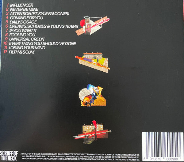 Shambolics : Dreams, Schemes & Young Teams (CD, Album)