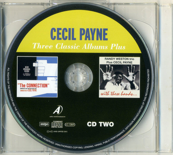 Cecil Payne : Three Classic Albums Plus (2xCD, Comp)