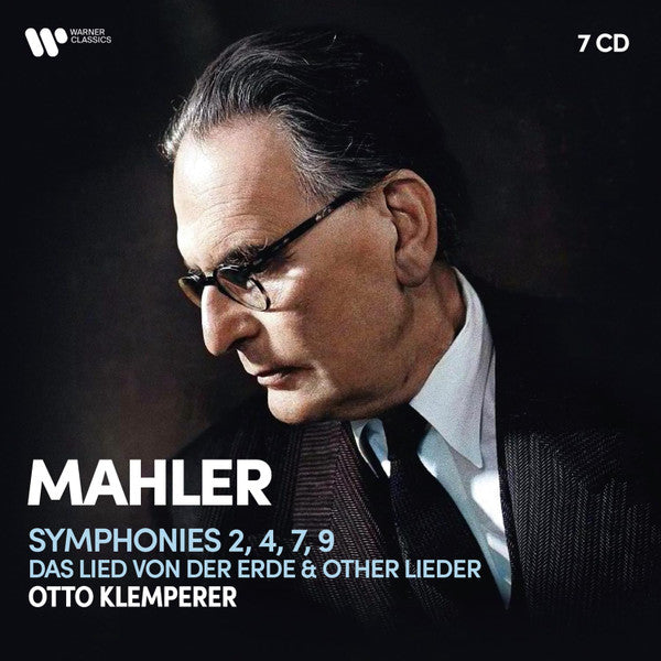 Gustav Mahler - Otto Klemperer : Symphonies 2, 4, 7 & 9 / Das Lied Von Der Erde And Other Lieder (7xCD, RE, RM + Box, Comp)