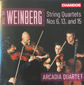 Mieczysław Weinberg - Arcadia String Quartet : String Quartets Nos 6, 13, And 15 (Vol. Four) (CD)