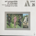 The Art Ensemble Of Chicago : Message To Our Folks (LP, Album, RE, RM, Gat)